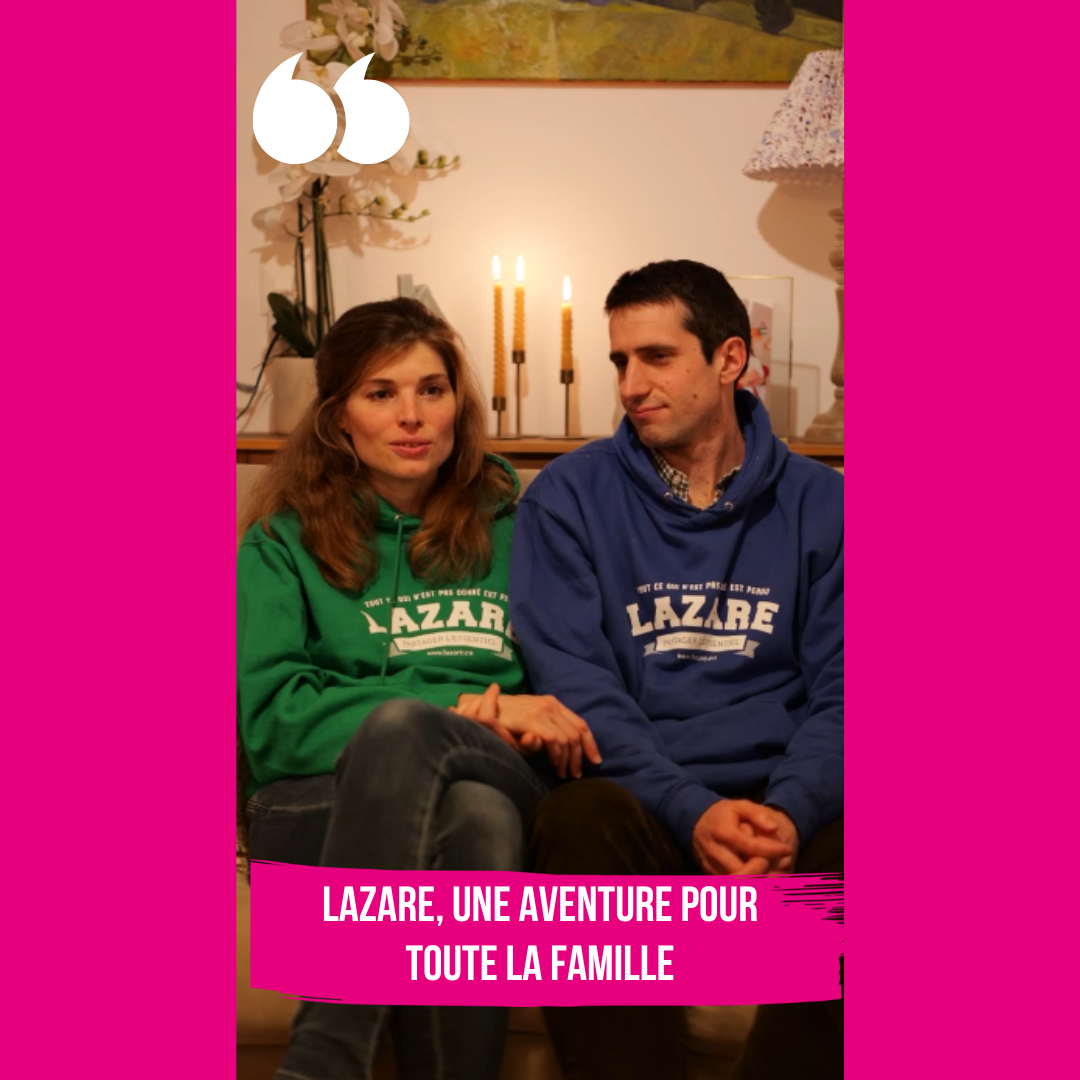 Dominique et Baptiste slide